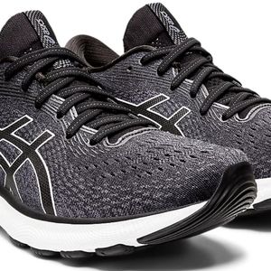 Asics men's Gel Nimbus 24, worn only once... LIKE NEW!!!Black, size 13